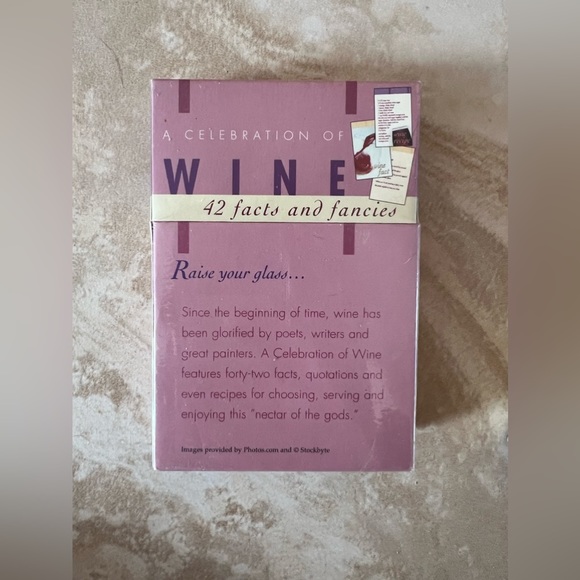 NEW Wines of The World & A Celebration of Wine. 42 Facts & Fancies trivia cards - Picture 3 of 6